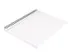 Collegeblok Multo A4 ruit 10x10mm 23-gaats 160 pagina's 80gr wit