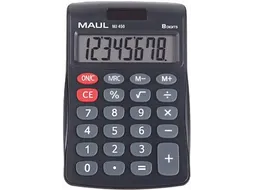 bureaurekenmachine MJ 450, junior, zwart