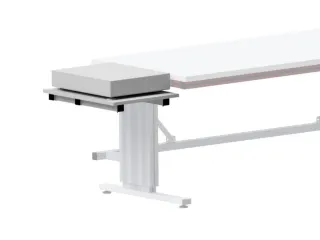 Plank aan de zijkant,v. in hgt. verst. paktafel,HxBxD 60x440x600mm - 1