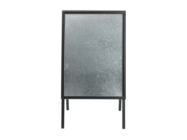 Europel Stoepbord Economy A1 32 mm zwart