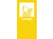 sticker magnétique PAPIER, jaune