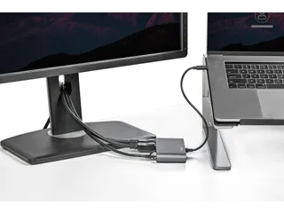 Thunderbolt 3 Dock Mini Dual Monitor TB3 Docking Station - 4