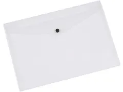 Documentenmap A3 transparante PP drukknopsluiting