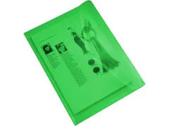 Enveloptas Met Velcro Sluiting A5 Groen Pak 10 Stuks