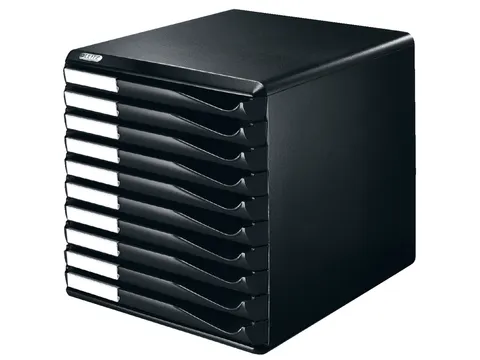 Ladenblok Leitz 5294 10 laden zwart