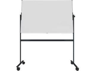 Legamaster UNITE PLUS kantelbaar whiteboard 100x150cm zwart onderstel - 1