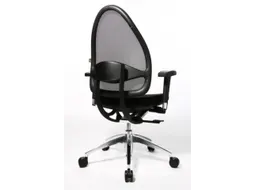 Bureaustoel Zwart Zitting H X B X D 430-520X 480X 500Mm Netrug Synchro