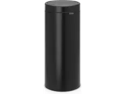 Touch bin New Prullenbak 30 Liter Mat Zwart