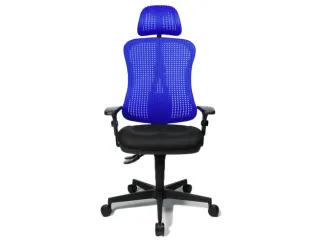 Topstar Bureaustoel HEAD POINT SY Netbekleding In Blauw - 3