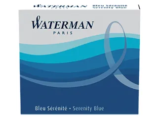 Inktpatroon Waterman lang Florida Blauw 8 stuks - 2