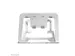 Opvouwbare laptopstandaard NSLS085SILVER Zilver