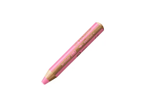 Kleurpotloden STABILO 880 woody 3 in 1 multitalent roze