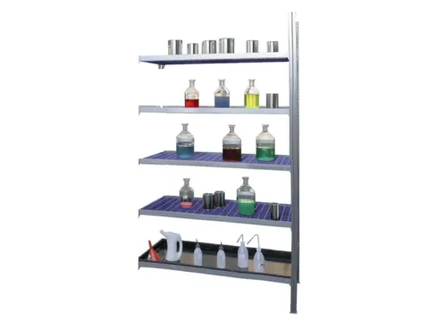 Stelling Aanbouwveld 2000x1000x600mm Pe Rooster Bijtende Vloeistoffen