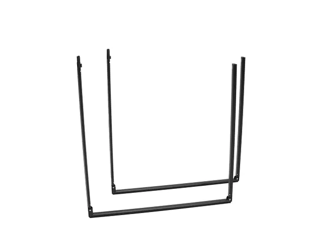 FlexFrame Modulair systeem beurswand 120x230cm Zwart frame