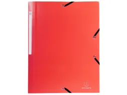 Elastomap PP opaak 3klep rood