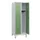 schoollocker,HxBxD 1630x600x500mm,2vak,vak B 300mm,cil.-slot,voeten