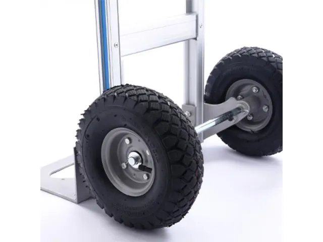 Steekwagen 250kg rubberen luchtbanden