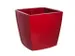 jardinière,trapézoïdal,PE,rouge rubis,HxlxP 900x1000x1000mm