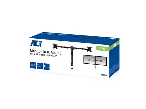 Monitorarm ACT 2 schermen