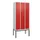 dubbeldekse locker,HxBxD 2120x900x500mm,3x2vak.,vak B 300mm,cil.-slot