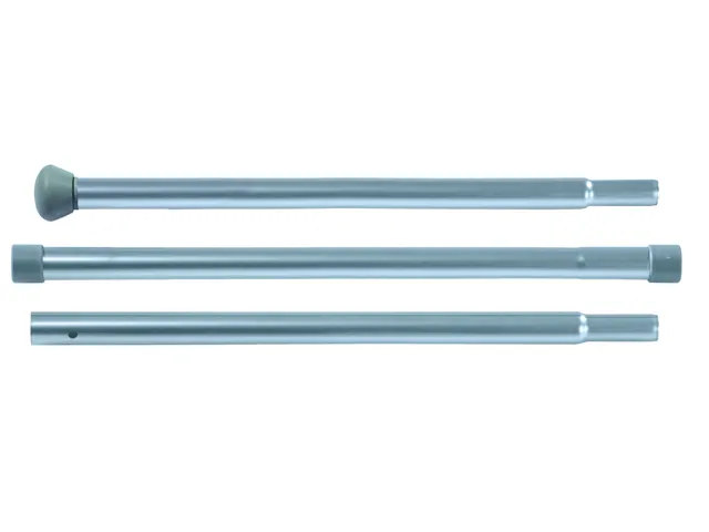 Numop mopsteel 3-delig 140cm aluminium