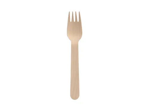 Papstar Vork Pure uit hout 16cm 250 stuks