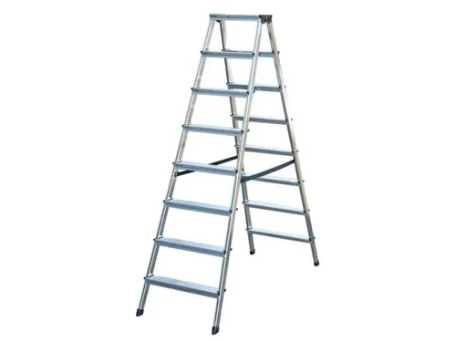 Lichte Universele Trapladder Tweezijdig L 1 87m H 1 51m 2x8treden