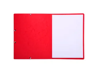Elastomap zonder klep glanskarton 355gm² - A4-Rood - 2