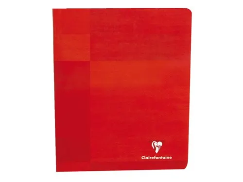 Schrift Clairefontaine A4 ruit 10x10mm 80 pagina's 90gr assorti