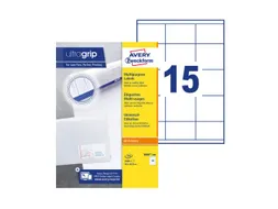 Etiket Avery Zweckform 3669-200 70x50.8mm wit 3000stuks