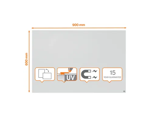 Magnetisch Whiteboard Nobo Infinity randloos 60x90cm