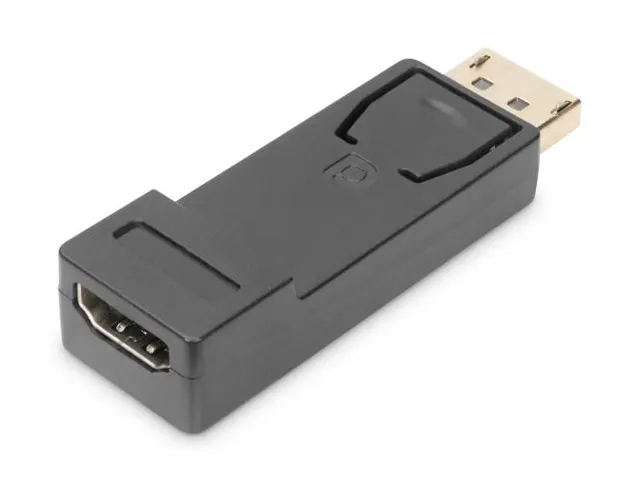 DisplayPort-adapter type DP HDMI A mannelijk/vrouwelijk met slot Full