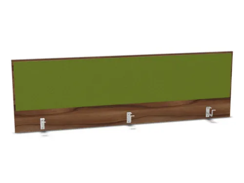 opzetpaneel bureau aanbouw achter NP-tiepolo nut BN7048-groen 1800mm