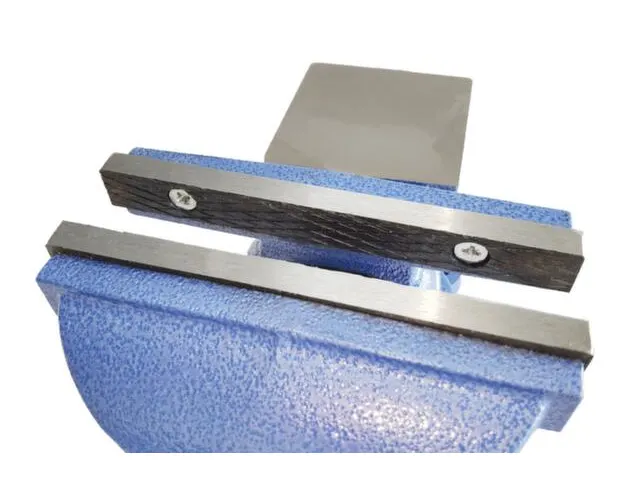 parallelbankschroef,bek HxB 18x150mm,spanwijdte 110mm,m. draaischijf