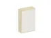 Schuifdeurkast 1540x1000x430mm Romp Esdoorn Decor Front Wit