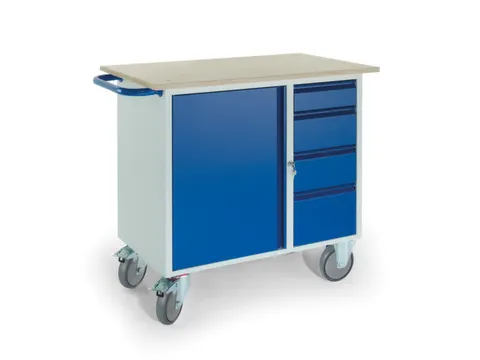 kastwagen,draagverm. 400kg,laadvl. LxB 1000x600mm