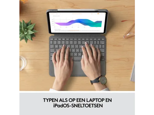 Logitech Combo Touch Toetsenbord iPad Pro (1,2,3gen) 11-inch QWERTY UK