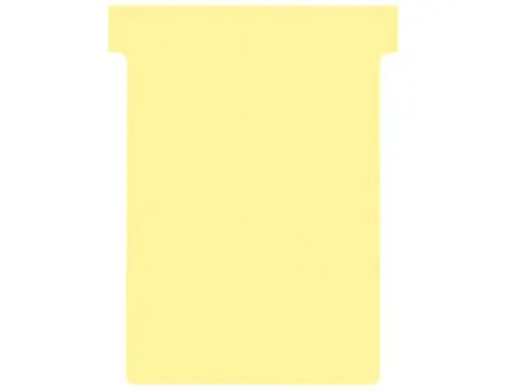 Planbord T-kaart Nobo nr 3 80mm geel