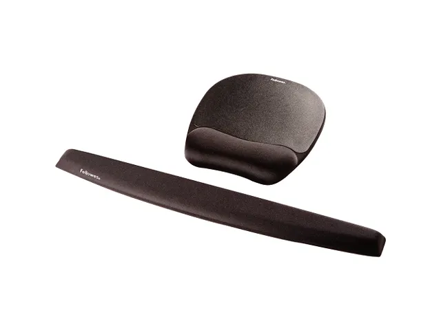Polssteun Fellowes Memoryfoam zwart toetsenbord