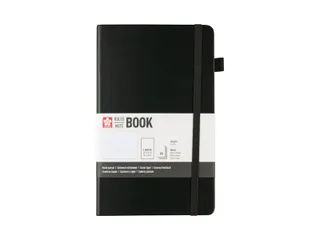 Notitieboek Sakura hard cover large lijn zwart 130x210mm - 1