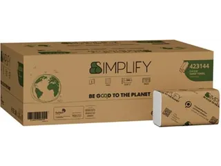 Handdoek 423144 Simplify Z-vouw 200 vel 20 Pak - 2