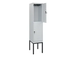 dubbeldekse locker,HxBxD 1950x400x500mm,1x2vak.,vak B 400mm - 2