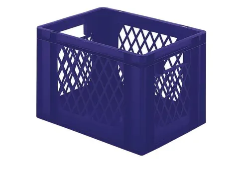 Euronorm-Stapelbak 24l H X L X B 270x400x300mm Blauw