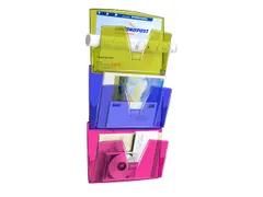 Wandfolderhouder CEP 1-vaks set a 3 st. multicolor