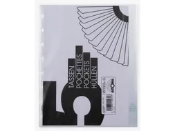 showtassen transparant voor A5+ schriften set van 5