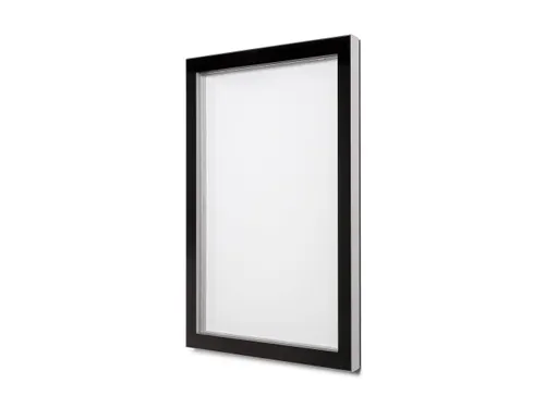 Vergrendelbaar Posterframe Slim Premium Design Outdoor A1 Alu/ Zwart