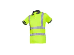 Sioen Molina hi-viz polo, fluo geel, maat 3XL, per stuk