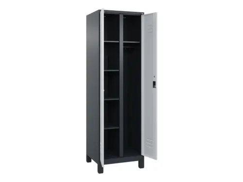 wasgoedverdeelkast,HxBxD 1950x600x500mm,vak B 300mm,cilinderslot