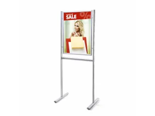 Infobord Design Standaard 25 mm Rechte Hoeken A1 - 1