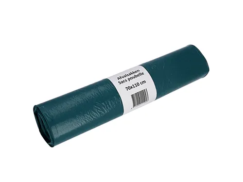Afvalzak Cleaninq 70x110cm LDPE recycled T50 120 Liter blauw